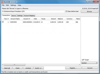 free qfx to qif converter