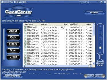 clean center download