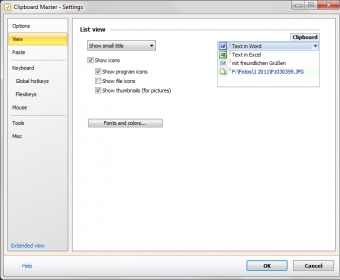 how to open clipboard master