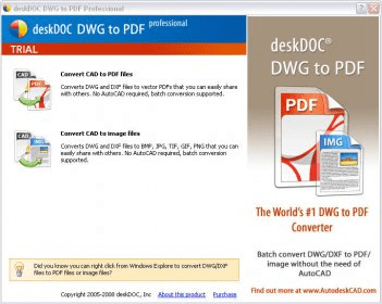 Deskdoc Dwg To Pdf Professional 4 1 Download Free Trial Dwg2pdf Exe