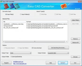 Easy Cad Converter 2 5 Download Free Trial Easycadconverter Exe