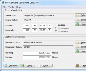 Coordinate haberse Converter Latitude Longitude