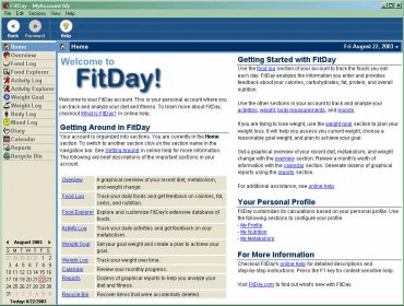 fitday pc download