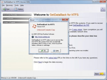 serial key getdataback for ntfs 4.33