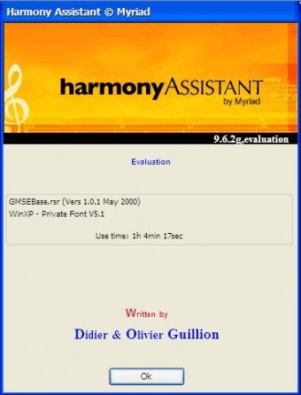 harmony assistant setting number of bars perline