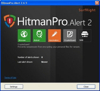 hitmanpro alert 3.7.3 build 729