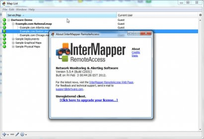 intermapper to link manager