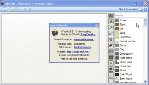 universal minecraft editor inventory windows 10 tutorial