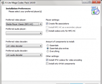 Download K Lite Media : K Lite Mega Codec Pack 16 1 2 Download Techspot / It includes a lot of codecs for playing and editing the most used video formats in the internet.