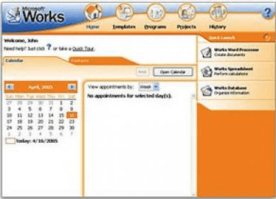 Microsoft Works Download - Suite Of Home Tools To Facilitate Your.