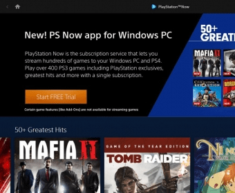 Playstation now clearance windows