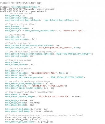 ReconstructMe SDK Download - It is your one stop C-style library for ...
