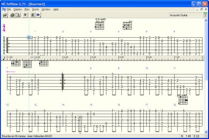 tefview tablature