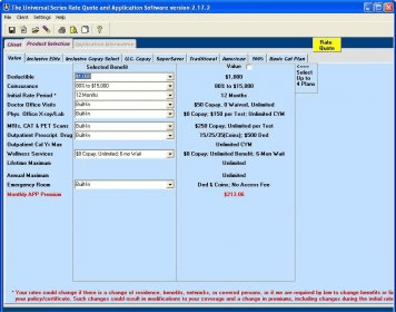 Universal Marketing Download - The Rate calculator is a preliminary