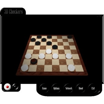 3D Checkers Download - Play checkers against the computer or with your ...