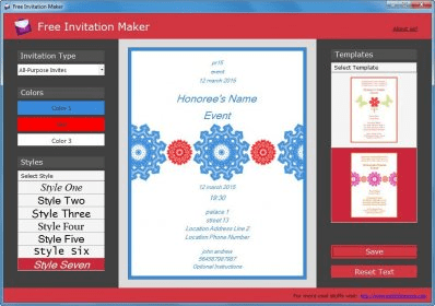 free invitation maker download for mac