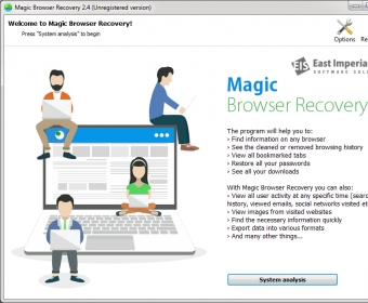 instal Magic Browser Recovery 3.7