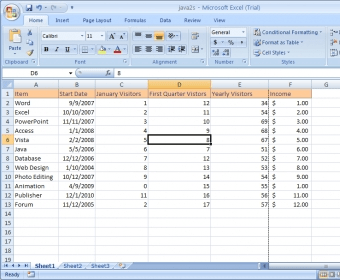 Microsoft Office Excel Download - Excel 2007 .5000 is the most  popular spreadsheet program
