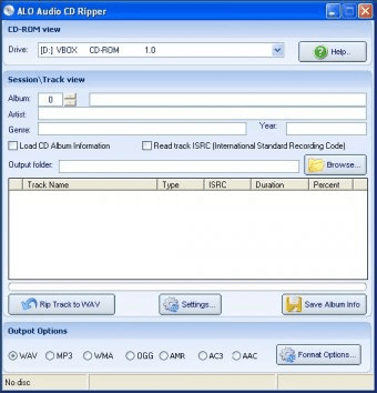 ALO Audio CD Ripper Download - Provides a simple way to extract