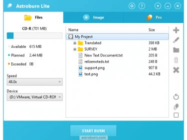 Download StarBurn 15.7 for free from