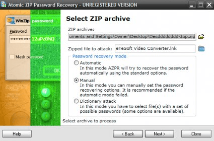 brute force zip password brute force zip password