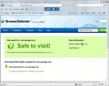 Browser Defender Download - Free toolbar browser for Microsoft Internet ...