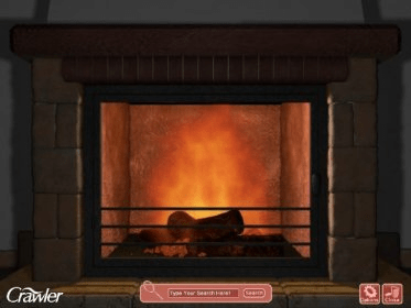 Crawler 3D Fireplace Screensaver Download - Turn your desktop into a  romantic 3D fireplace with real sound of flames!