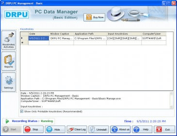 DRPU PC Data Manager Download - DRPU PC Data Manager will record every ...