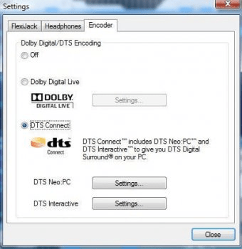 Dts Connect Pack Software Informer Dolby Digital Live Or Dts Connect Enables You To Enjoy Audio From Your Pc