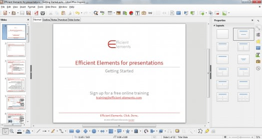 efficient elements for presentations download