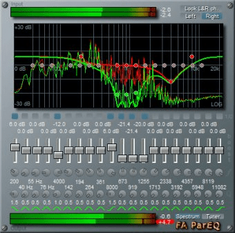 Fasoft Pareq Download - 20 Bands Directx Plug-in Equalizer