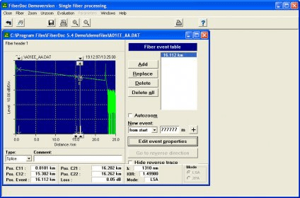 exfo otdr viewer trc