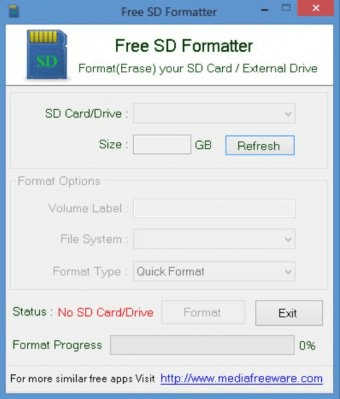 free sd formatter