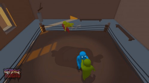 gang beasts how to play multiplayer with friends