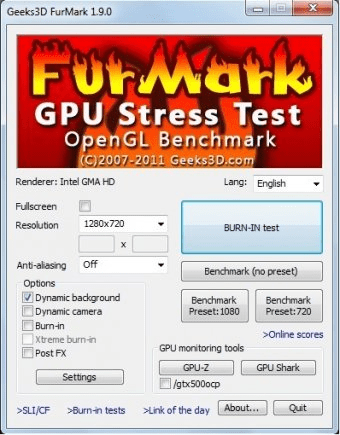 Geeks3D FurMark 1.37.2 instal the new for apple