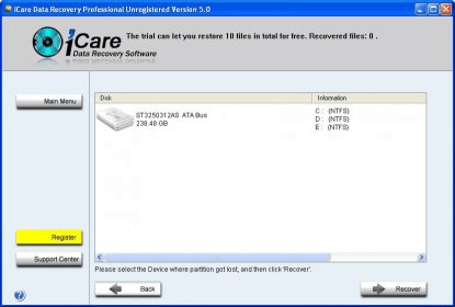 icare data recovery professional 5.1