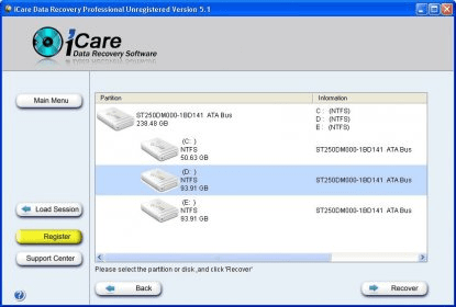 what is icare data recovery