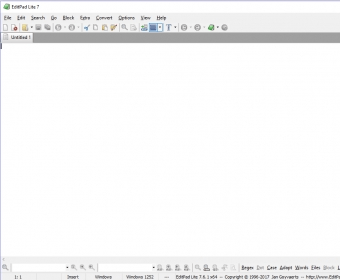 EditPad Lite - Free Text Editor for Windows