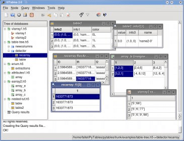 Python - tables Download - PyTables is a package for managing