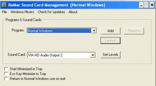 card file programs