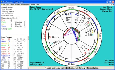 TimePassages Download - Generate interactive natal charts, transits ...