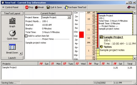 primos easy cam timetool