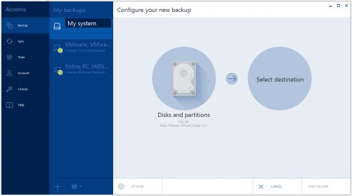 how to save acronis true image 2015 to cloud drive
