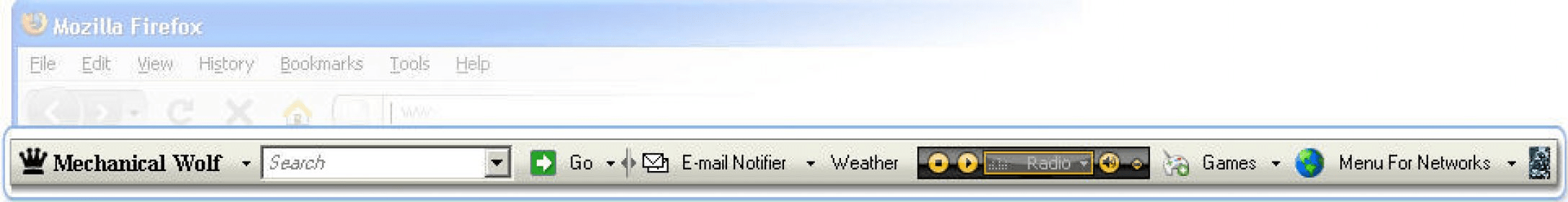 Mechanical Wolf Toolbar Download - Enables your browser to get