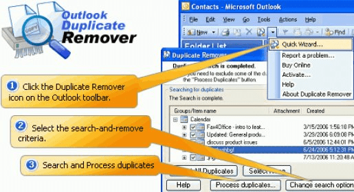 automatic outlook duplicate remover download