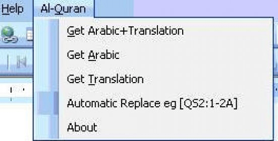 quran in ms word 1.3 download