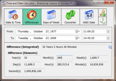 Time and Date Calculator Download