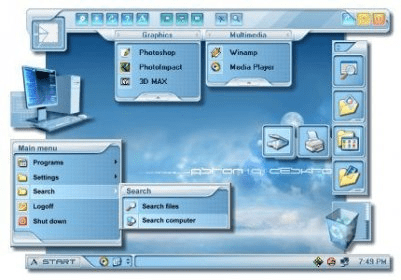 windows 98 themes software astone