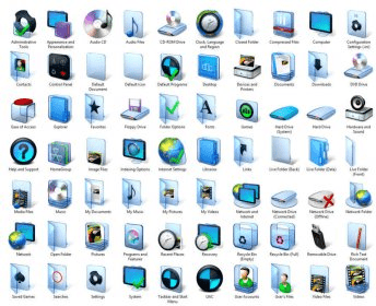 AZURE GLASS ST Skin Pack 1.0 Download (Free)