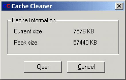 cache cleaner pc